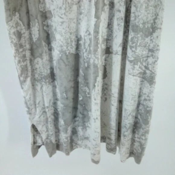 AEO Acid Wash Y2K Gray White Tie Dye Boho Tank Top XS Soft Viscose Blend - Picture 6 of 8